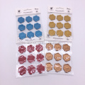 Monogram wax seal stickers for wedding use